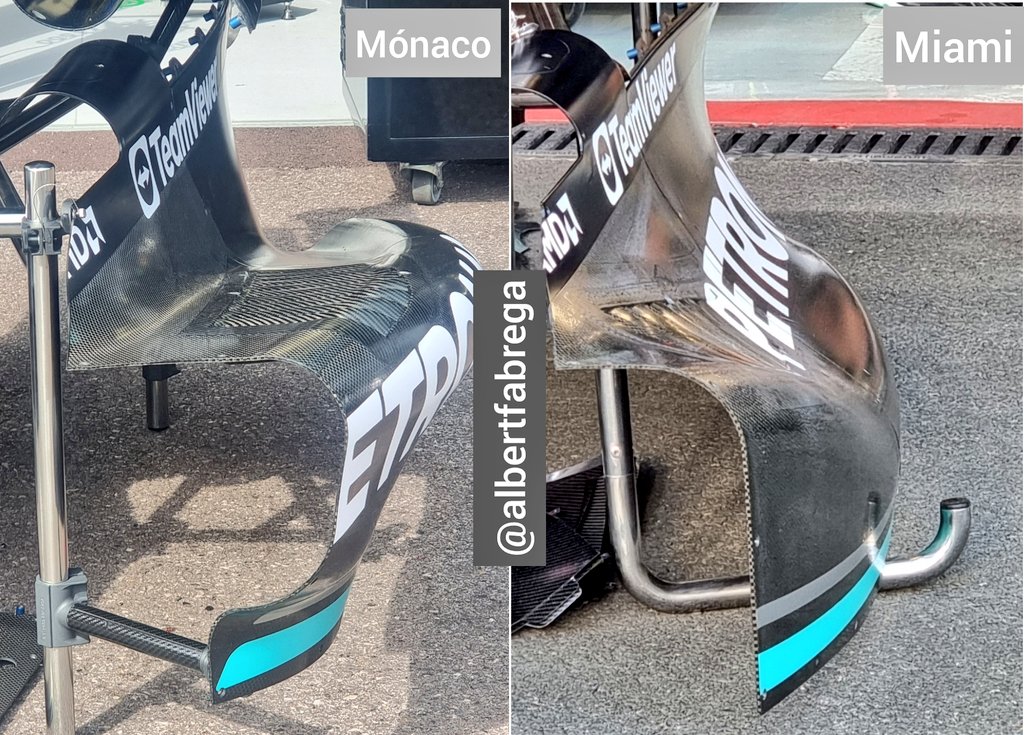 The trenched sidepods
