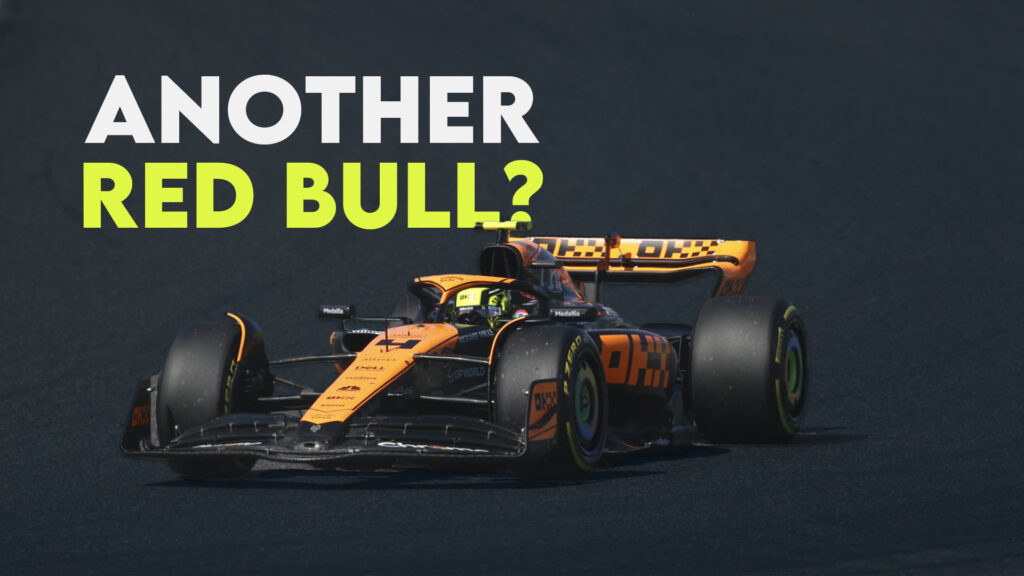 McLaren develop in the Red Bull direction