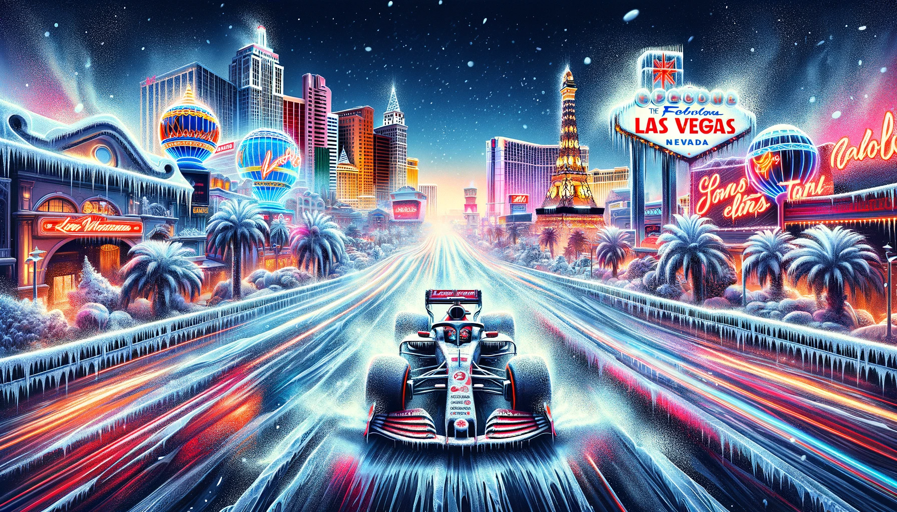 Las Vegas Grand Prix on Ice